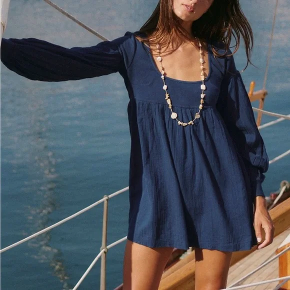 NWT! Free People Arlo Mini in Darkest Night - Picture 1 of 7